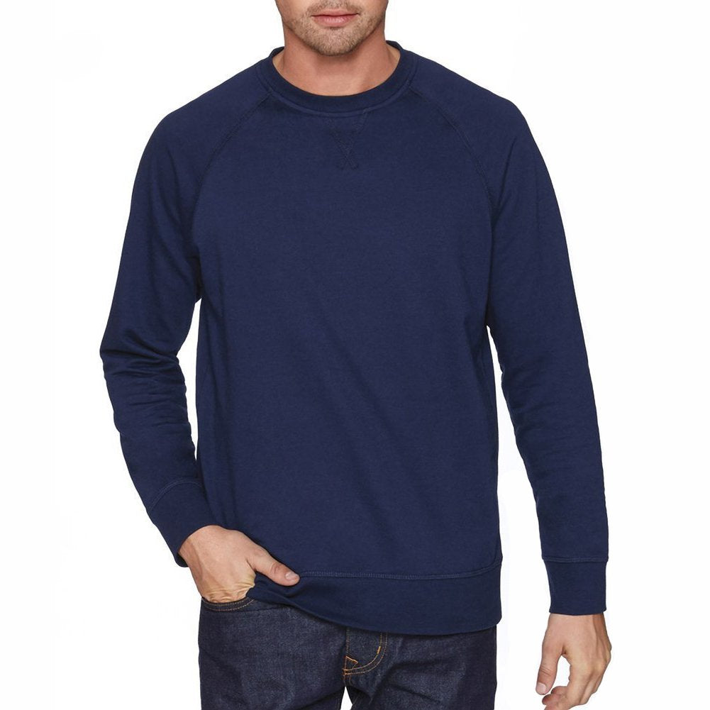 Unisex Laguna French Terry Raglan Sweatshirt - BLAcK - XS(D0102H7N5K2)