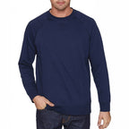 Unisex Laguna French Terry Raglan Sweatshirt - BLAcK - XS(D0102H7N5K2)