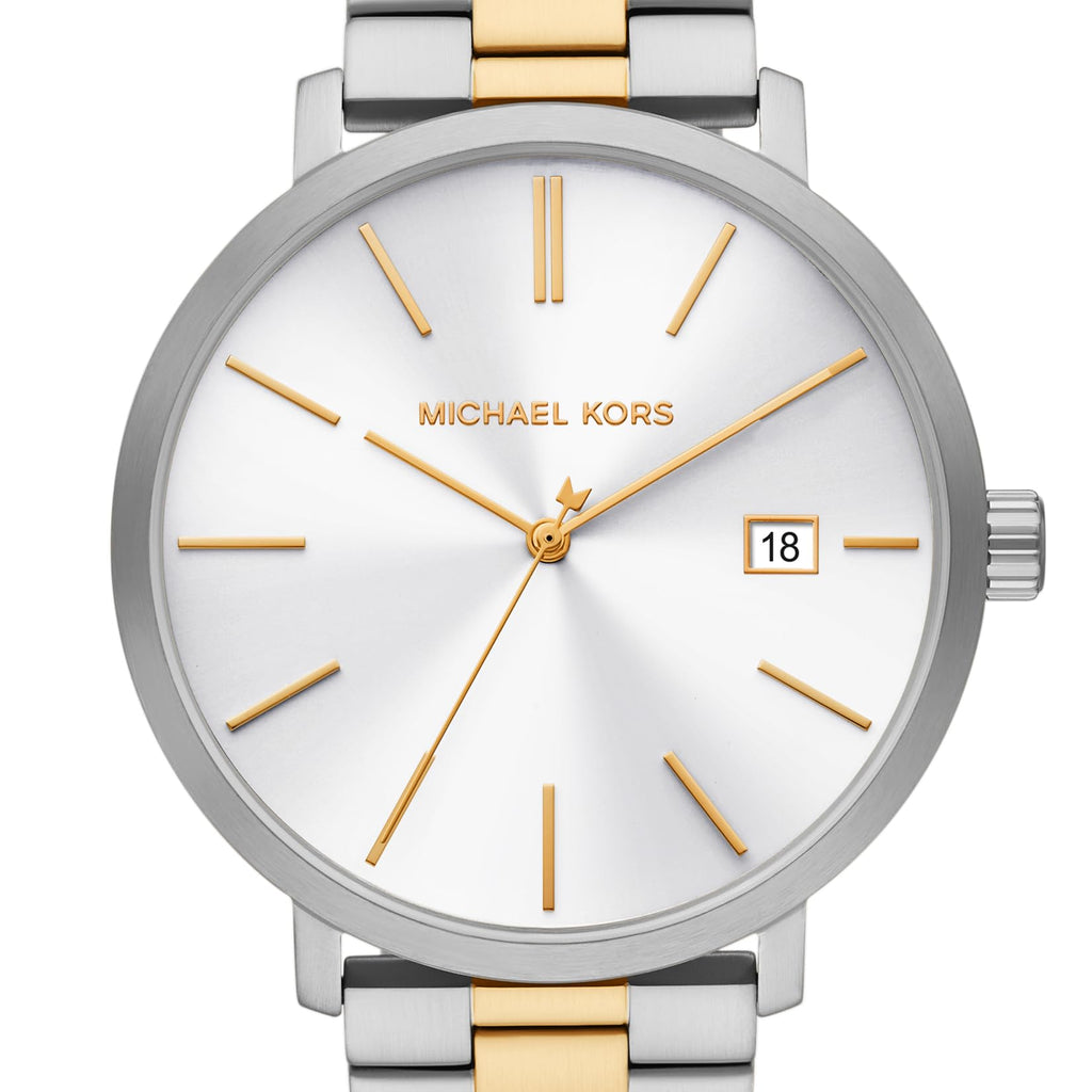 Michael Kors Blake Three-Hand Date Two-Tone Stainless Steel Men's Watch (Model: MK9134)