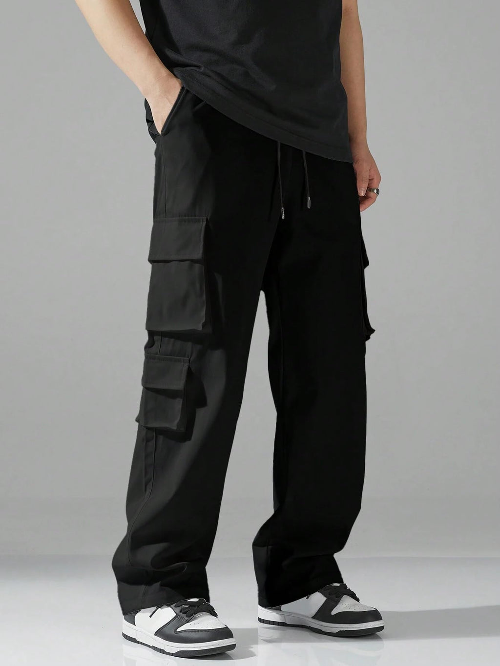 IndoPrimo Men Cargo || Men Cargo Pants || Men Cargo Pants Cotton || Cargos for Men || Men Cargo Trouser (in, Alpha, 2XL, Regular