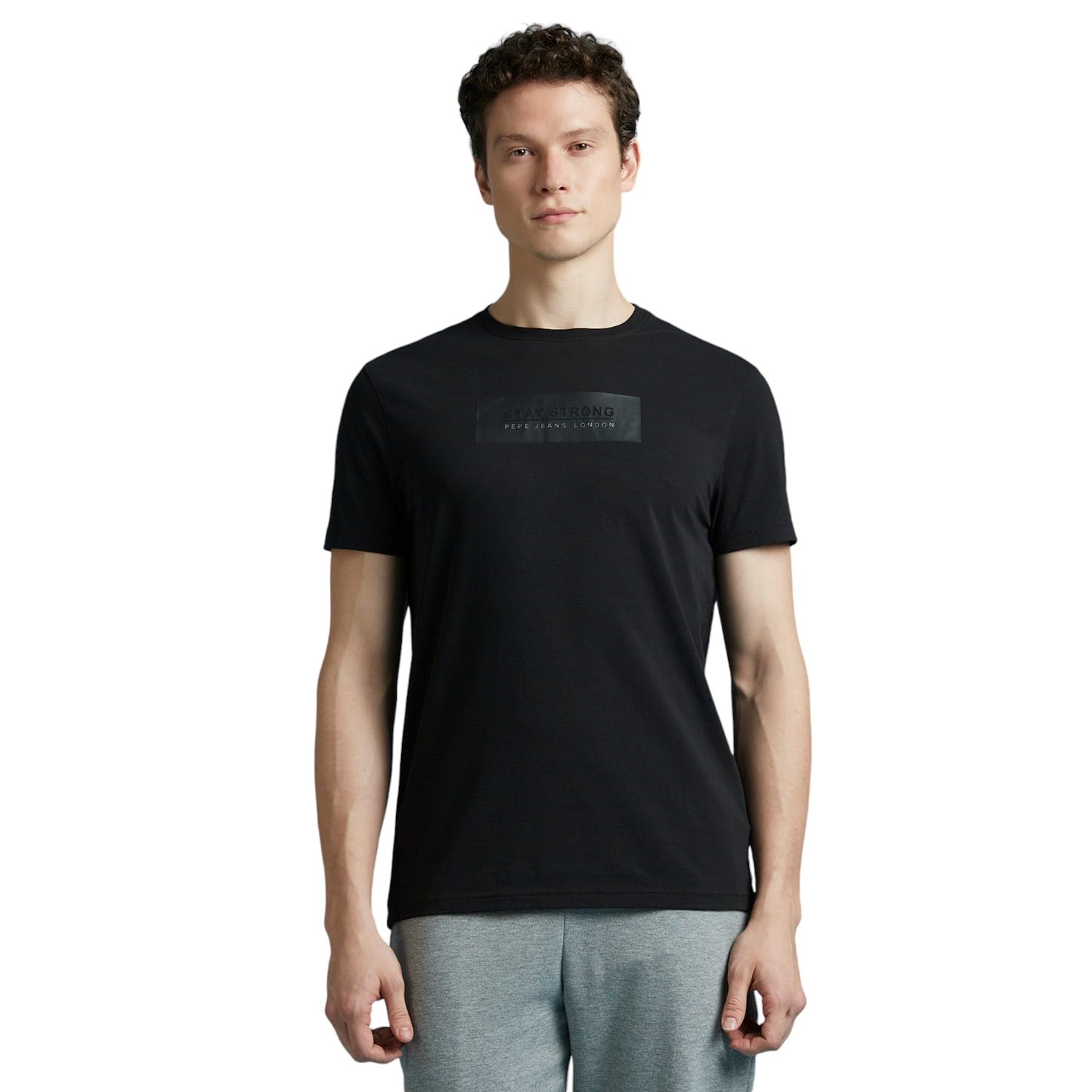 Pepe Jeans MenS Slim Fit T-Shirt (Pm509879_Black