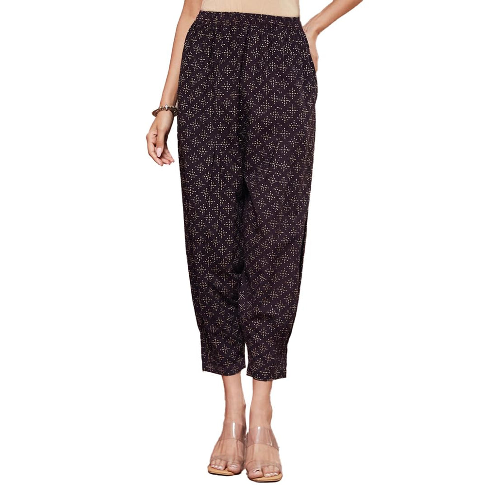 Fabindia WomenS Regular Salwar (1041555Black_Black