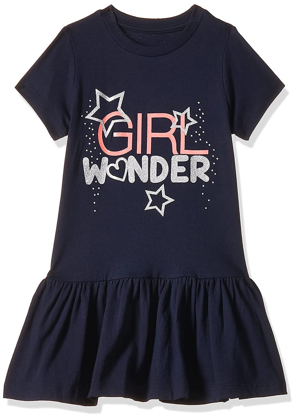 T2F Girls Cotton Printed Knee-Length Casual Dress(Pack of 3)