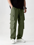 Indoprimo Men Cargo || Men Cargo Pants || Men Cargo Pants Cotton || Cargos For Men || Men Cargo Trouser - Denver (In, Alpha, L,