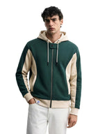 The Indian Garage Co Mens Boxy Fit Long Sleeves Hooded Graphic Hoodie