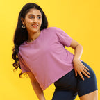 Women The Softest T-Shirt | Boxy Crop | 100% Cotton | Lightweight