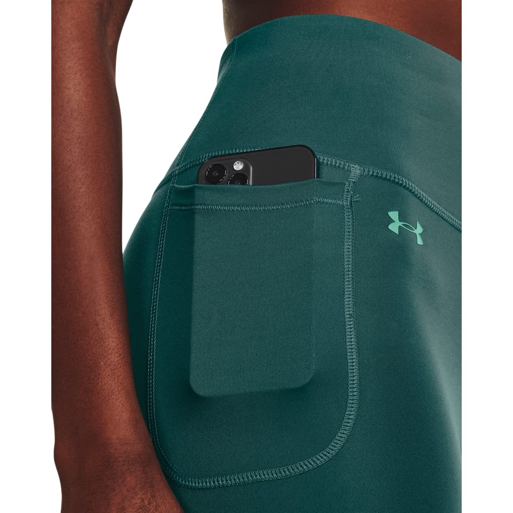 Under Armour Womens Motion Ankle Leggings, (722) Coastal Teal / / Birdie Green, XX-Large
