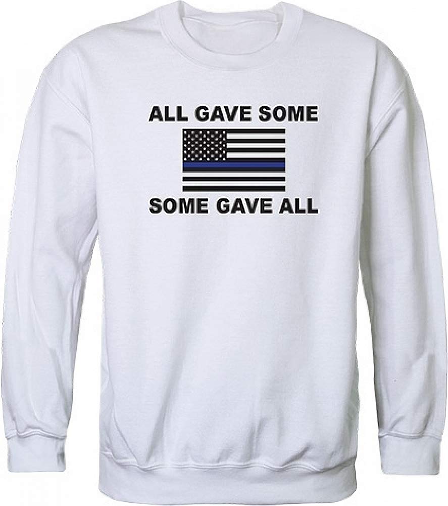 Graphic Crewneck, All Gave Some, White, XL
