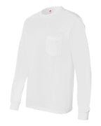 Unisex 61 oz Tagless Long-Sleeve T-Shirt - ASH - S(D0102H7K3F8)