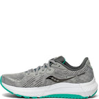 Saucony Women's Omni 20 Running Shoe, Alloy/Jade, 8.5