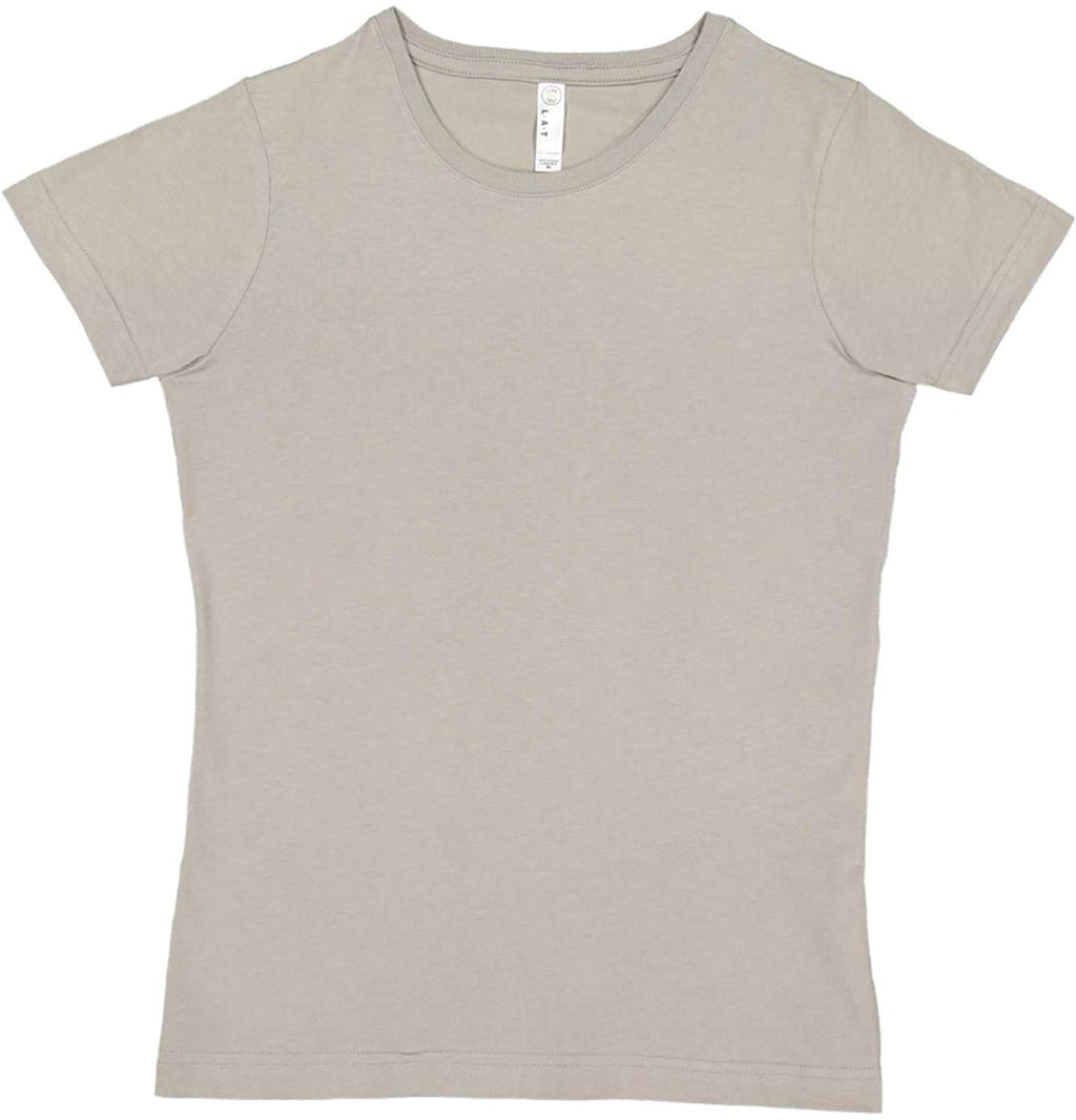 Ladies Fine Jersey T-Shirt - VINTAgE BURgUNDY - XS(D0102HI3ZRW)