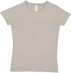Ladies Fine Jersey T-Shirt - VINTAgE BURgUNDY - XS(D0102HI3Z5Y)