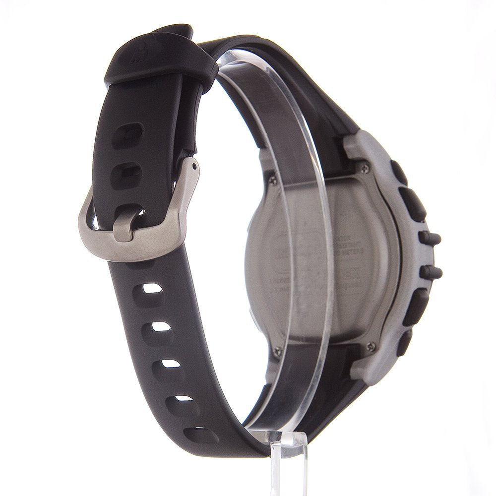 Timex Men's T5E231 Ironman Classic 100 Black/Yellow Resin Strap Watch