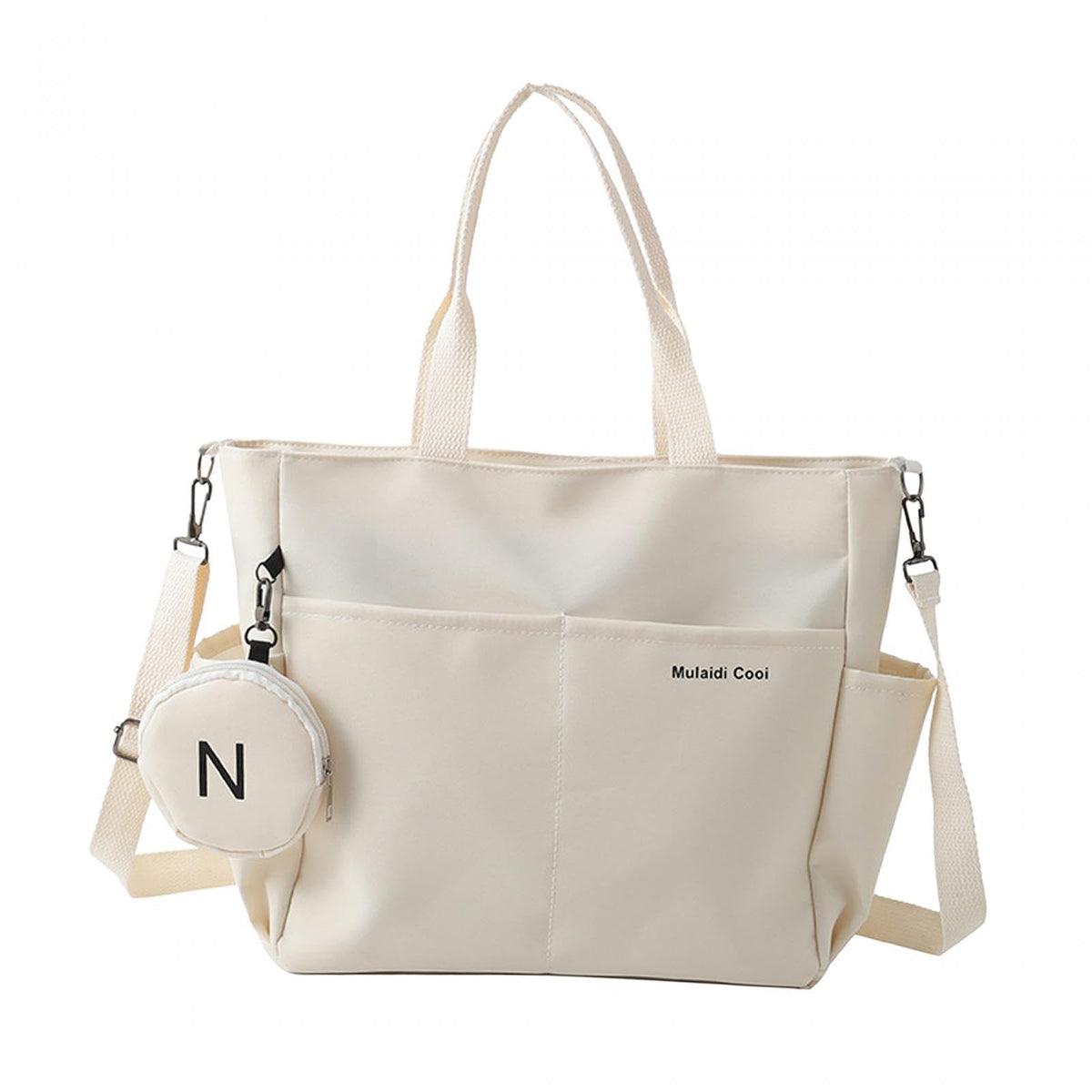 Enakshi Tote Bag For Women With Top Handles Handbag Large Oxford Fabric Shoulder Bag Beige|Clothing, Shoes & Accessories | Women 38-11