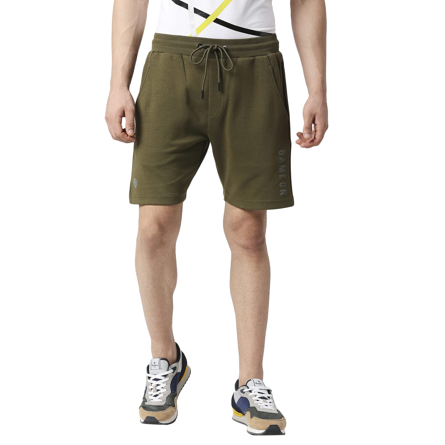 Pepe Jeans MenS Chino Shorts (Pm801051_Olive