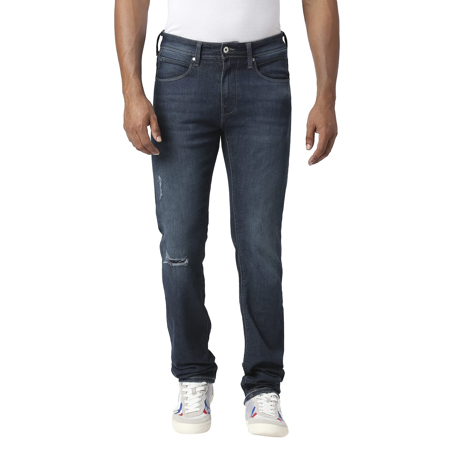 Pepe Jeans MenS Slim Jeans (Pm207135J673_Med Worn