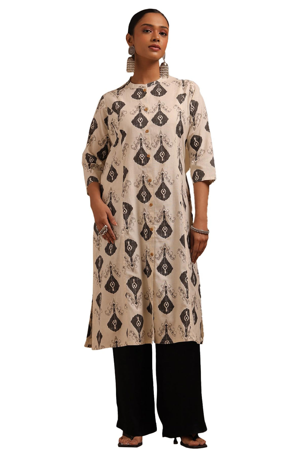 Soch Women Pure Cotton Ethnic Motifs Kurta