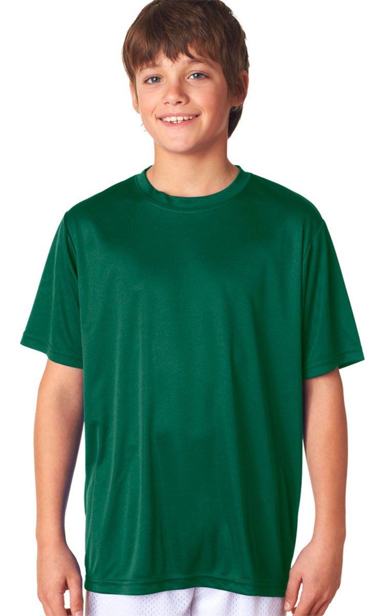 Youth cooling Performance T-Shirt - gRAPHITE - S(D0102H7KS36)
