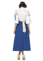 Colonial Lady Bella:Blue/Print