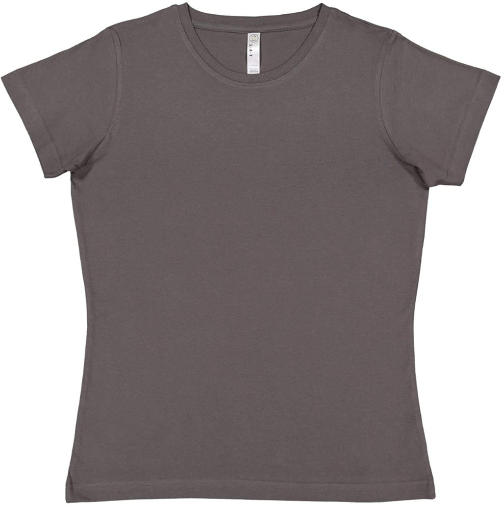 Ladies Fine Jersey T-Shirt - VINTAgE BURgUNDY - XS(D0102HI3Z6U)