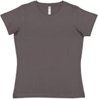 Ladies Fine Jersey T-Shirt - VINTAgE BURgUNDY - XS(D0102H7DZWP)