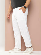 Thomas Scott Mens | Plus Size | Regular Fit | 100% Cotton | Breathable Fabric | Solid Color | Trouser | Chino | Casual Pants fo
