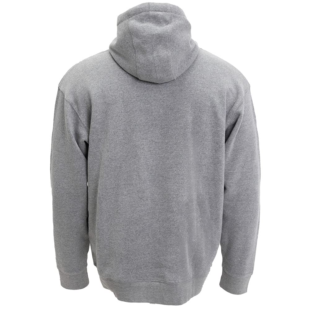 Cummins Unisex Fleece Pullover Hoodie Sweatshirt in Gray in Comfortable Cotton Blend Medium CMN4799