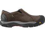 KEEN Men's Targhee 3 Low Height Waterproof Mules, Mulch/Sunflower, 7