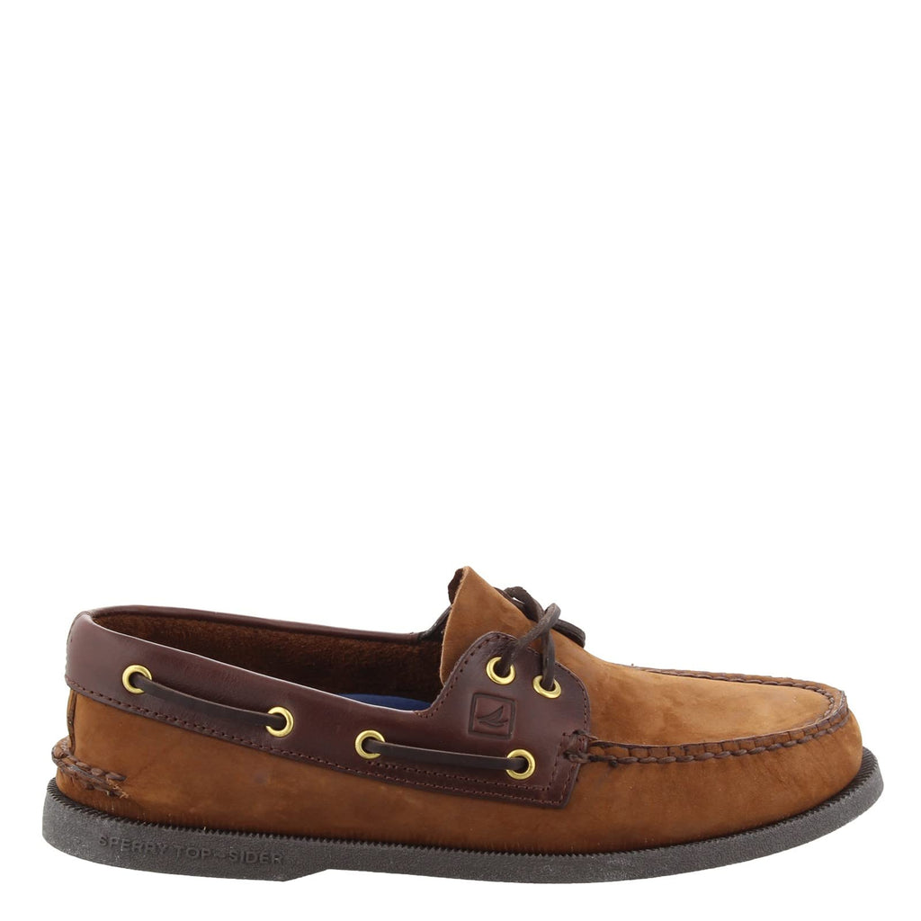 Sperry Men's Authentic Original 2-Eye Boat Shoe, Brown Buck, 9