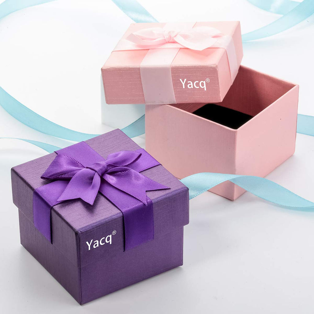 YACQ Women's Spider Stretch Rings Fit Finger Size 6.5 To 9 - Elastic Soft Band Perfect for Arthritis - Silk Scarf Holders - Lead