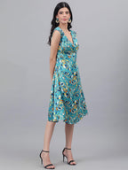 Kotty WomenS Fit And Flare Printed Dress