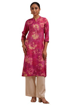 Soch Women Tissue Floral Print Kurta