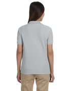Ladies Pima Piqu Y-collar Polo - WHITE - XS(D0102H7Y7c2)
