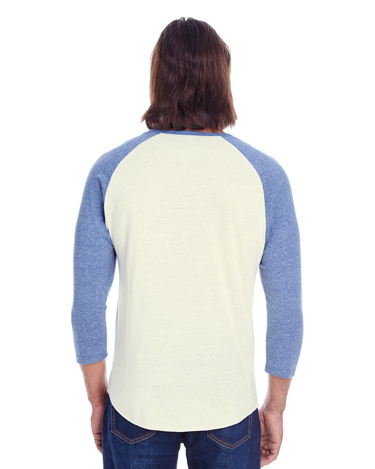 Unisex Triblend 34-Sleeve Raglan - cRM cRD BLK TRB - 3XL(D0102H7KcYX)