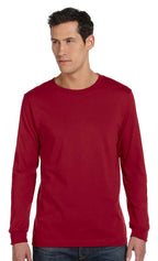 Unisex Jersey Long-Sleeve T-Shirt - RED - S(D0102H78ND2)