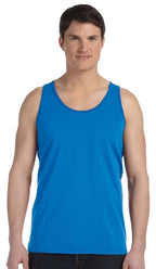 Unisex Jersey Tank - NEON BLUE - XS(D0102H7WSQ6)