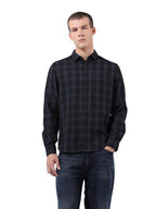 The Indian Garage Co Mens Slim Fit Checkered Shirt