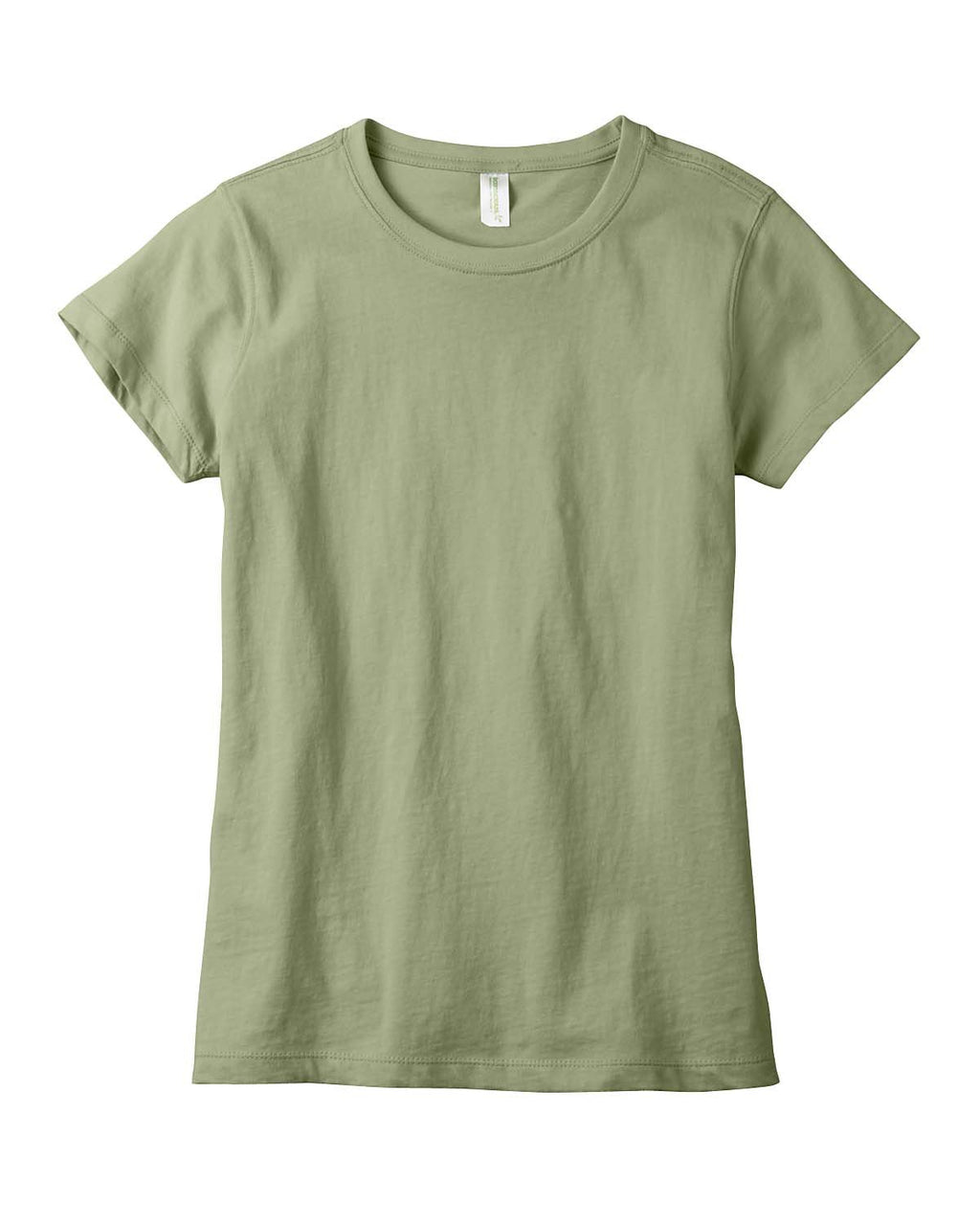 Ladies 44 oz 100% Organic cotton classic Short-Sleeve T-Shirt - BLAcK - S(D0102H7ZQMT)