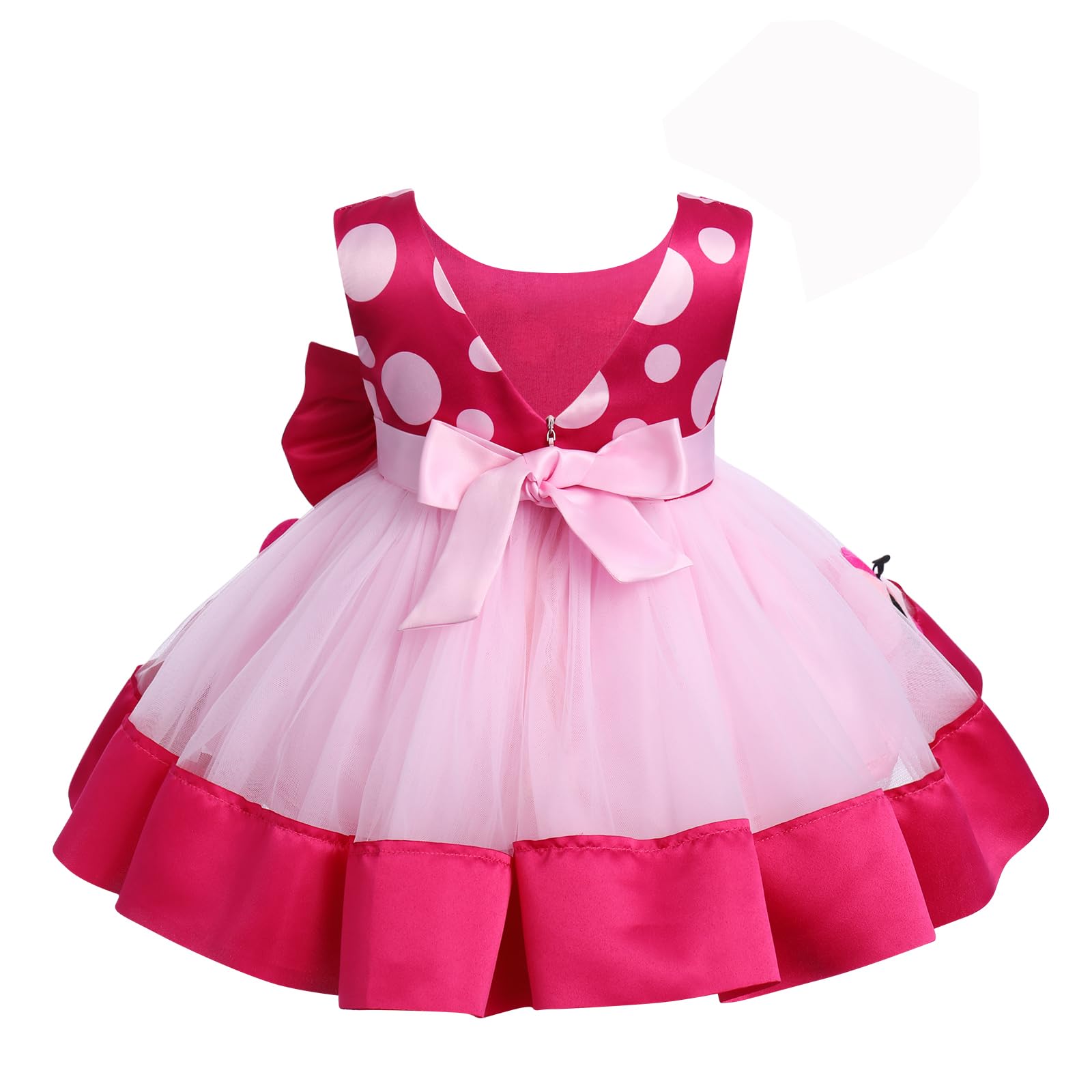 Newborn Toddler Baby Girl Princess Dress Cake Smash Birthday Tutu Dress+Headband Outfits Halloween Christmas Baptism Party