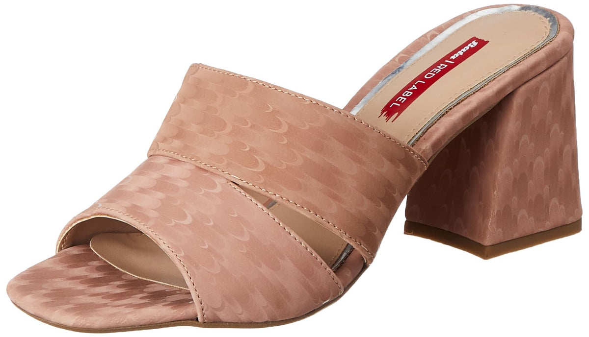 Bata Red Label Womens MYSTIC MULE Pink Slipper UK 5 (7715023) 5