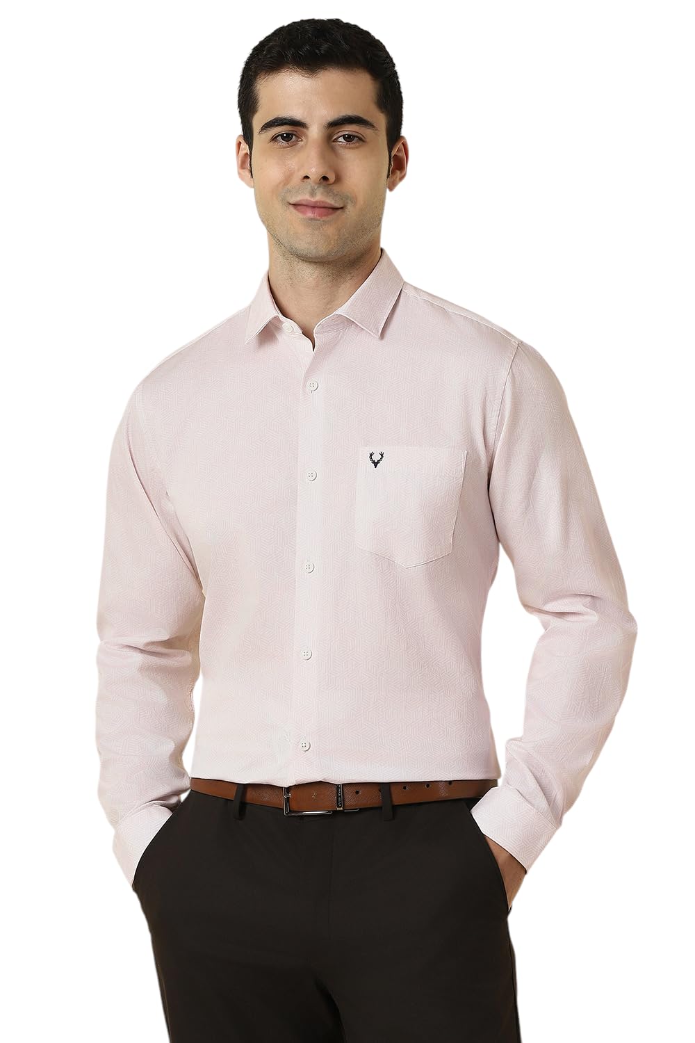 Allen Solly Men Formal Cotton Full Sleeve Chino Shirt