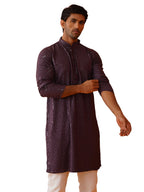 Jompers Mens Embroidered & Sequins Kurta Set