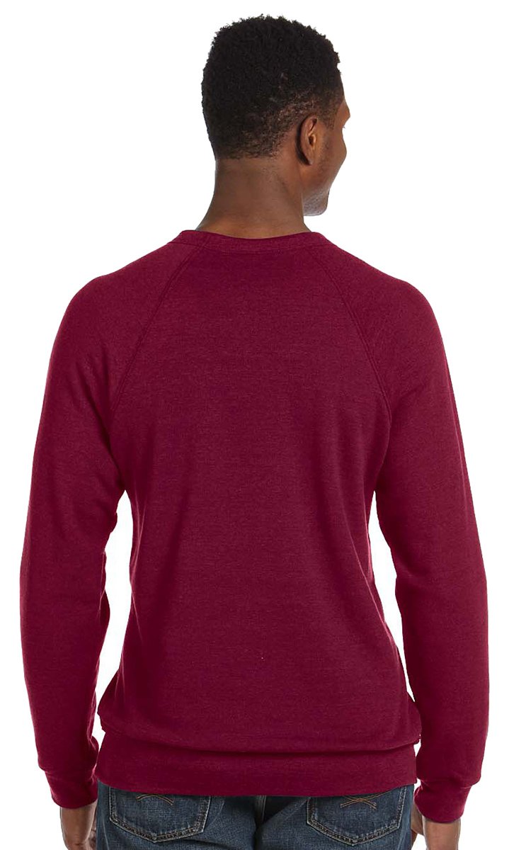 Unisex Sponge Fleece crewneck Sweatshirt - DK gRY MRBLE FLc - M(D0102H7W1T2)