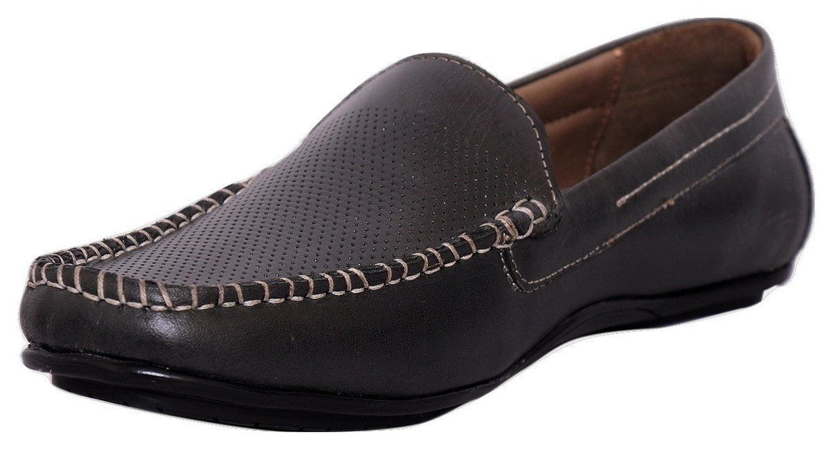 Zoom Shoes for Mens Loafer in Genuine Leather Formal Loafer Shoes T11Black Shoes Online 9 9
