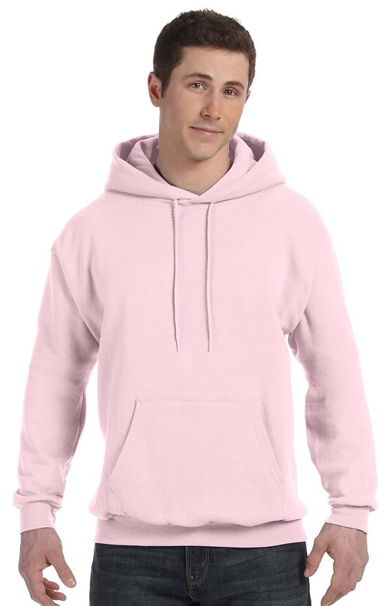 Unisex Ecosmart 5050 Pullover Hooded Sweatshirt - WHITE - S(D0102H7K3N8)