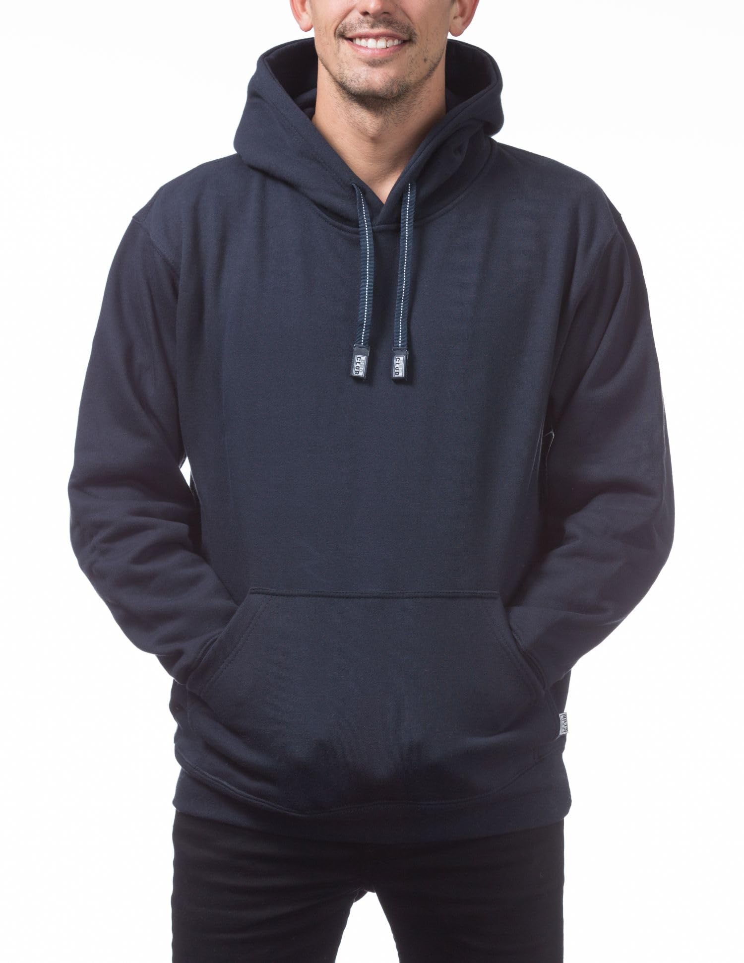 Pro Club Men's Heavyweight Pullover Hoodie (13oz), 3X-Large, Navy