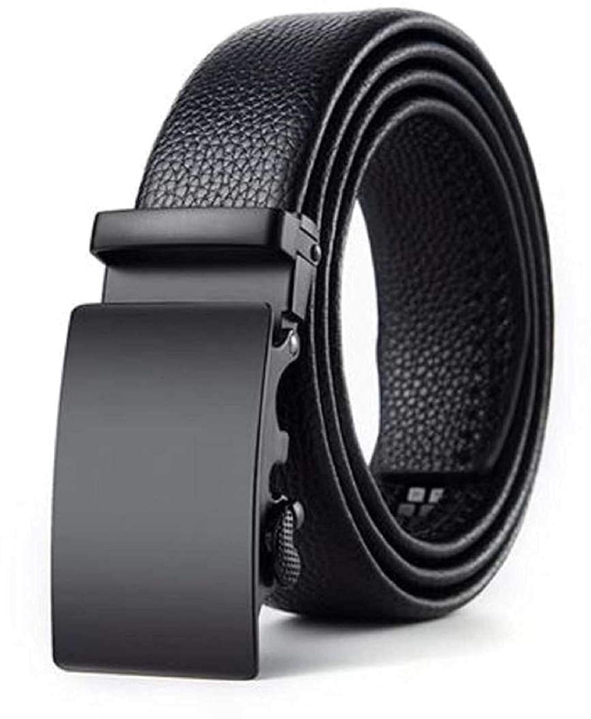 Uzak Men S Pu Leather Auto Lock Grip Belt 36