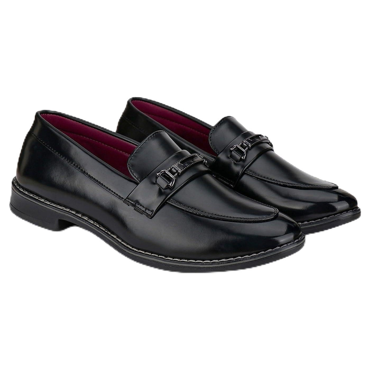 BERSACHE Comfortable Formal Outdoor Stylish Officewear Shoes for Men(Black) R9089 7