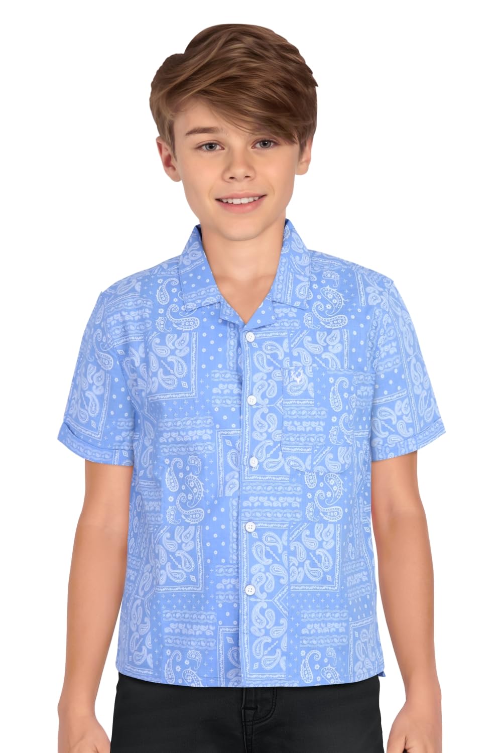 Allen Solly Boys Regular Fit Printed Casual Full Sleeve T-Shirt