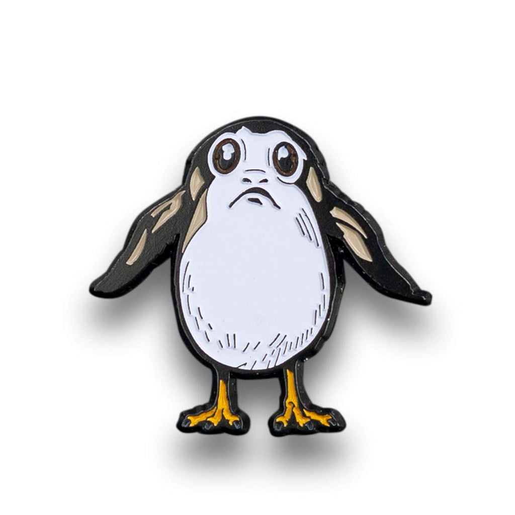 OFFICIAL Star Wars: The Last Jedi Porg Pin | Collectible Star Wars Pin | About 2 Diameter